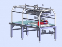 Aseptic bottle filler - Machine layout 1