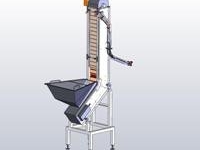 Cap sorting elevator - A