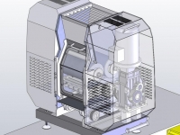 Muesli bar roller - CAD View 2
