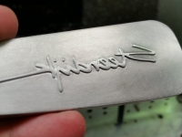Precision Machining of Logo for Mould     