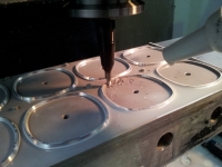 Remachinhing sealing heads for food industry